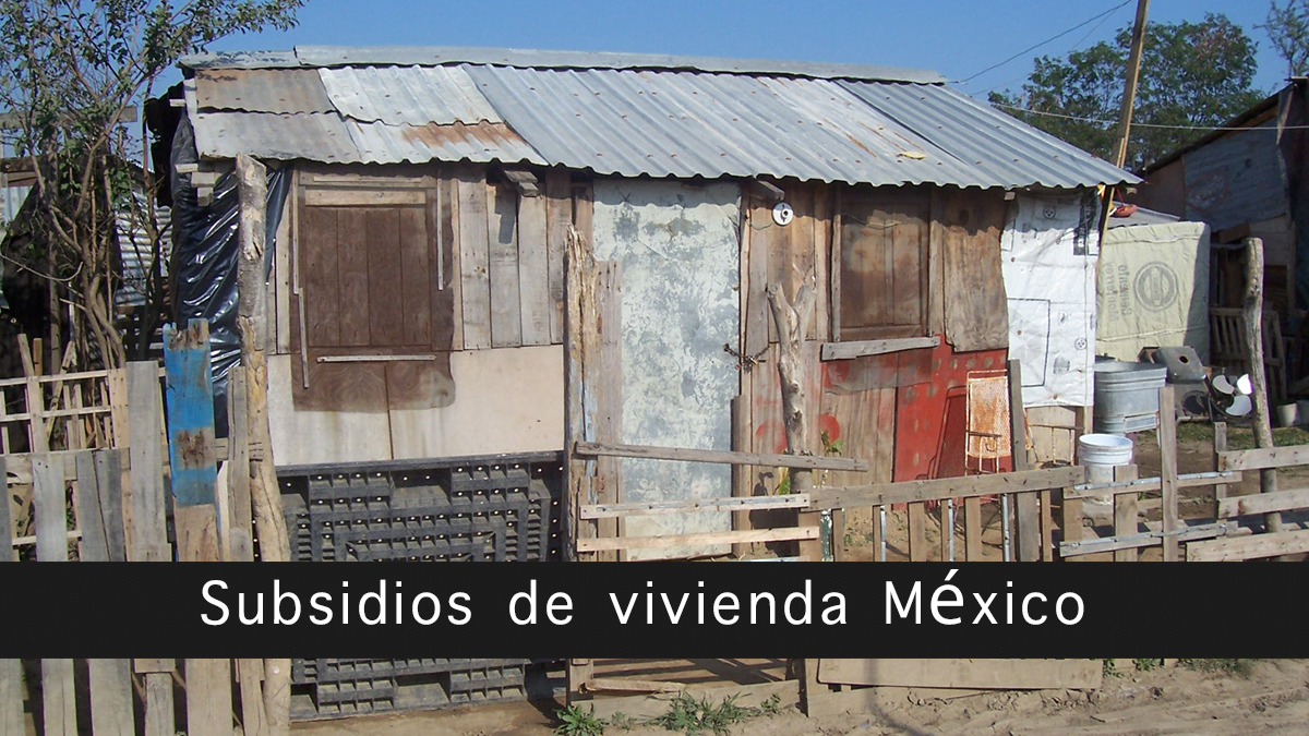 Subsidios de vivienda México