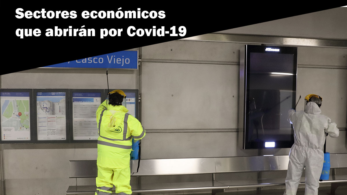 Sectores económicos que abrirán por Covid-19