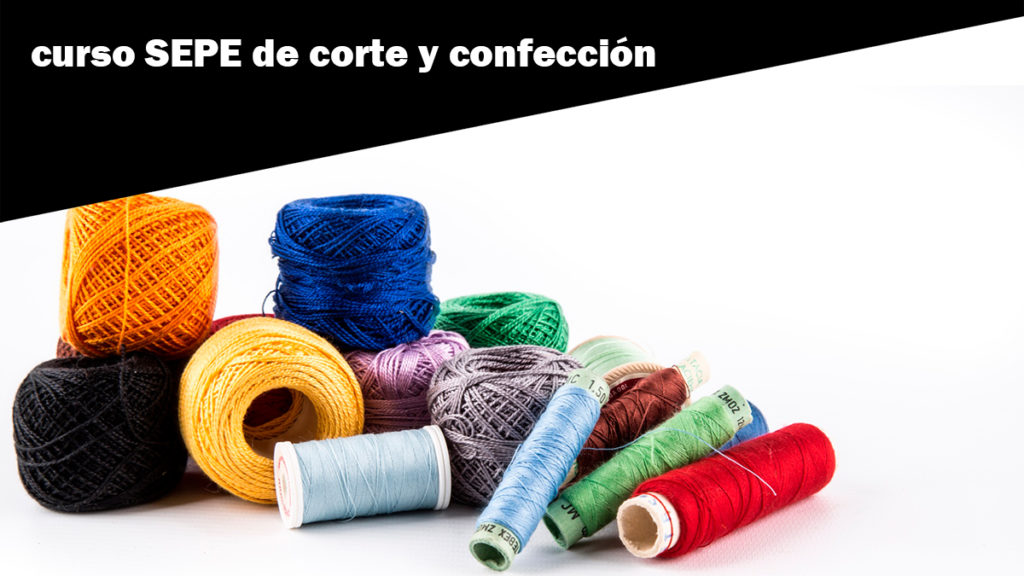 curso SEPE de corte y confección