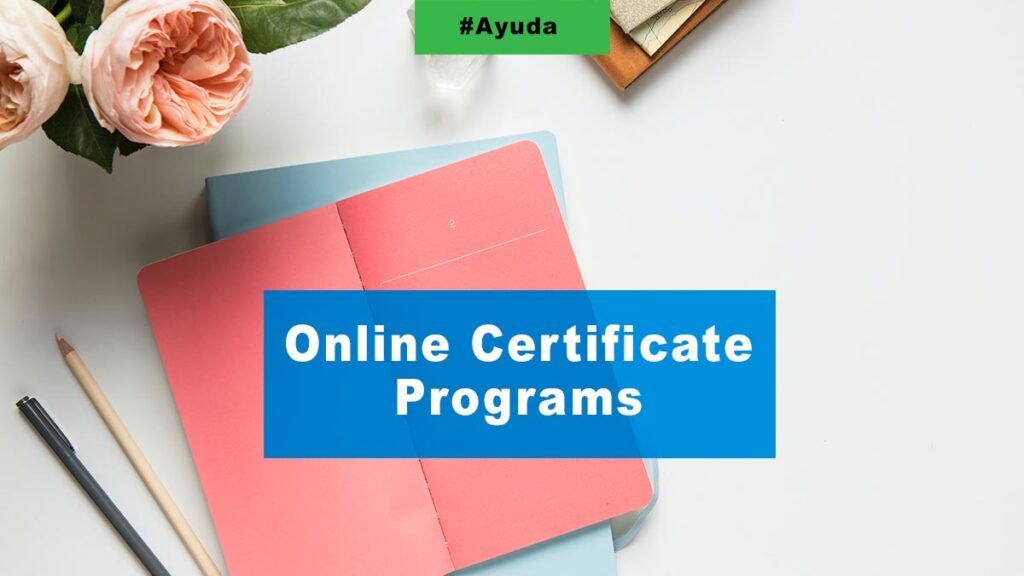 Online Certificate Programs