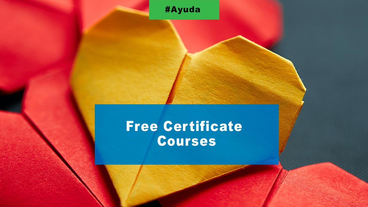 Free certificate courses